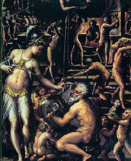 Giorgio Vasari Vulcans Forge Germany oil painting art
